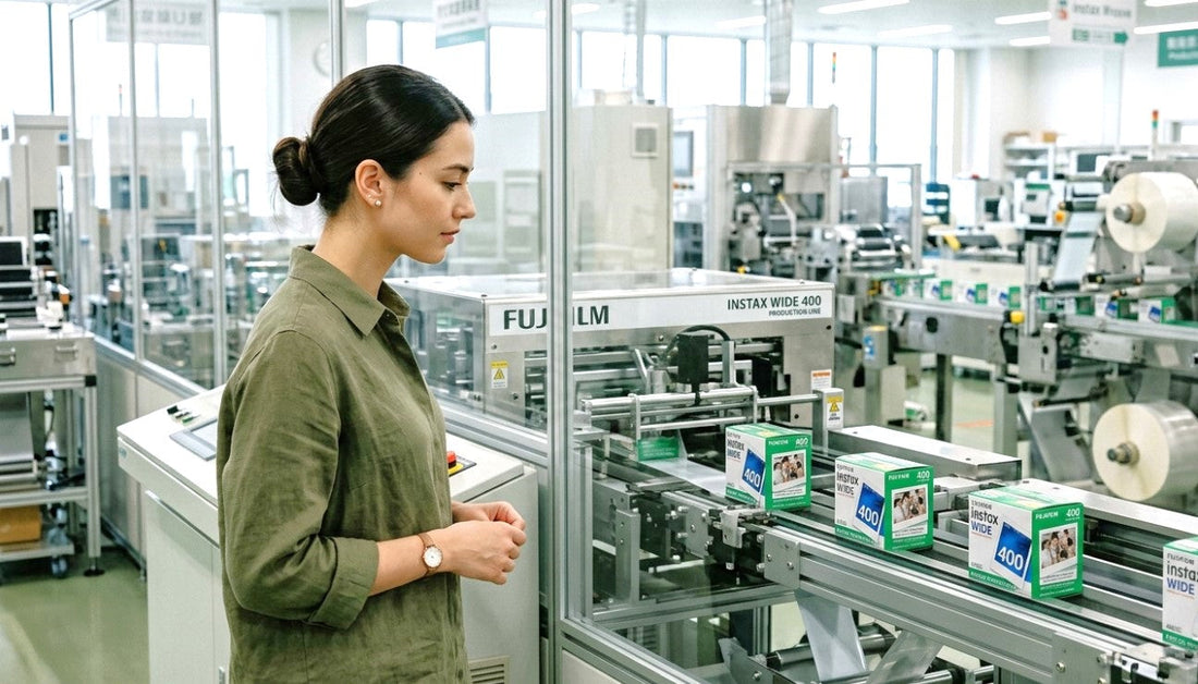 Fujifilm Instax Wide 400 Scales Analog Physical Production